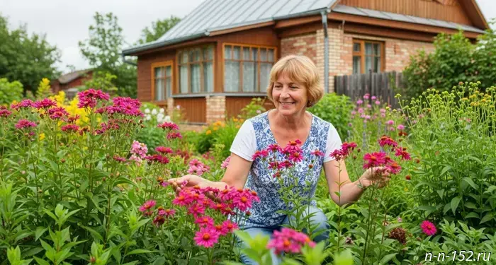 Perennial plants of incredible beauty with no special whims: they grow on their own and delight the eye until the first frosts.