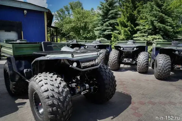 Нижегородская область направила в зону СВО дроны и семь амфибийных автомобилей.