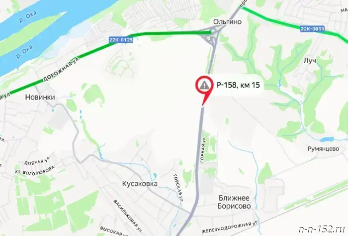 Трассу Р-158 закроют по ночам для строительства дублера проспекта Гагарина.