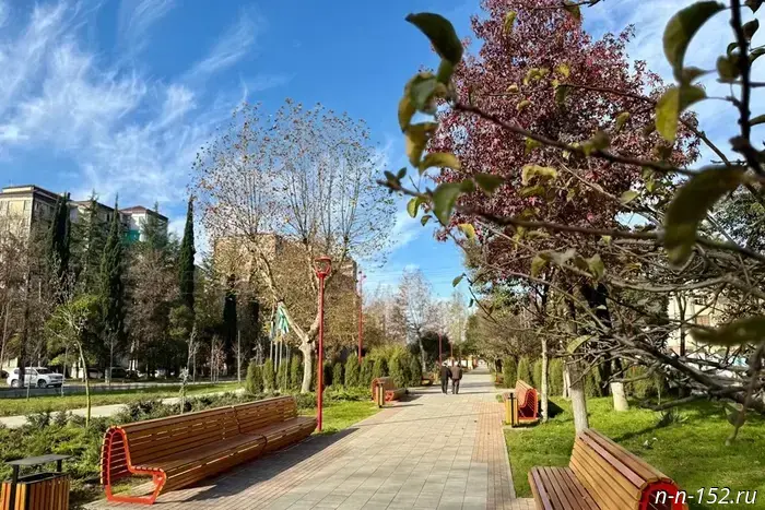 В Сухуме открылся сквер "Нижегородский".