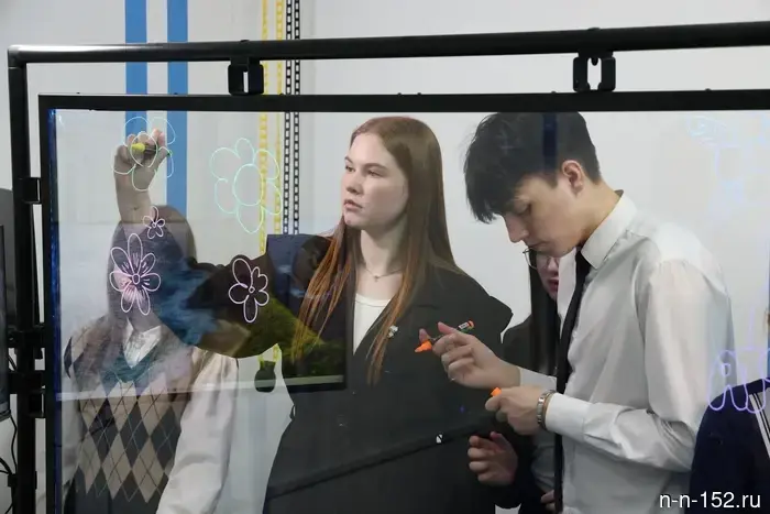 The Deputy Governor Checherin spoke with students of "Professionalism" from Dzerzhinsk.