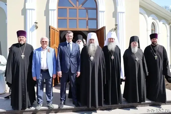 В Нижнем Новгороде прошла церемония освящения храма, посвященного просветительнице Грузии Нине.