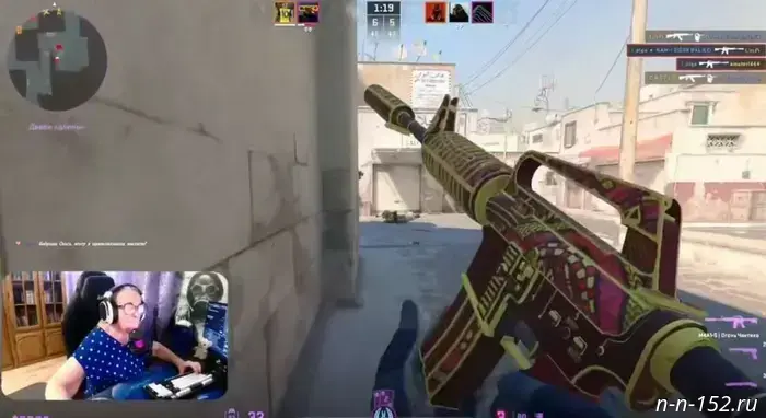 A 77-year-old woman from Nizhny Novgorod has been nominated for an international award for streamers.