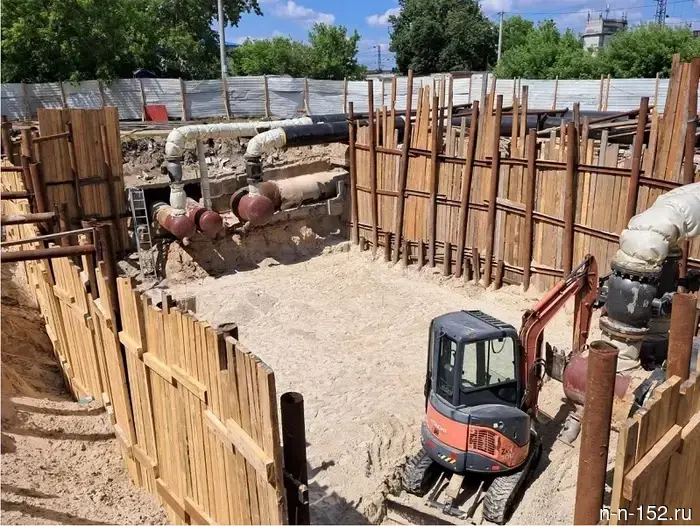 "Т Плюс" increases the reliability of the main heating networks in Dzerzhinsk.