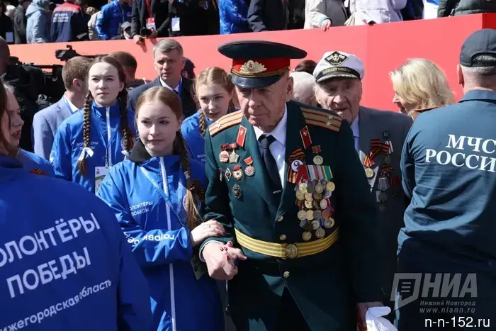 200 volunteers will be selected for the Victory Parade in Nizhny Novgorod.