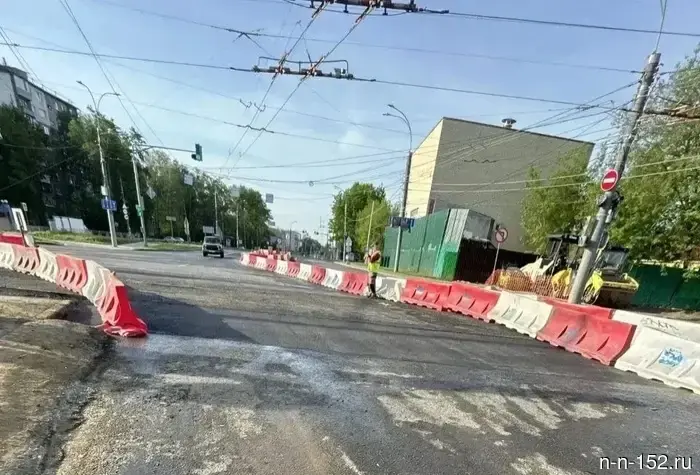 Ремонт на перекрестке улиц Ванеева и Сусловой в Нижнем Новгороде завершен.
