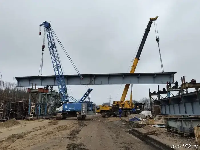 Вышли в свет фотографии с места стройки дублера проспекта Гагарина.