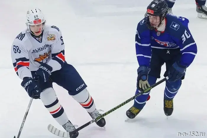 Nizhny Novgorod's Chaika lost heavily to the Steel Foxes, 1-7.