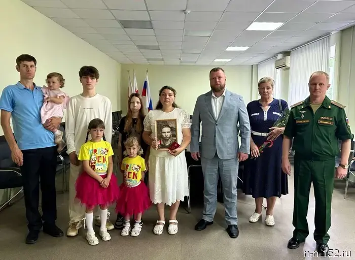 The Order of Courage was awarded to the family of the deceased participant of the Special Military Operation in Kanavino.