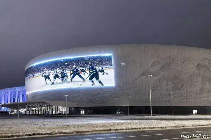 T2 launched service at the new ice arena in Nizhny Novgorod.