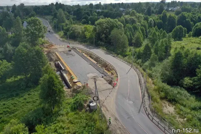 The overhaul of two bridges on the R-177 in the Nizhny Novgorod region will be completed in 2026.