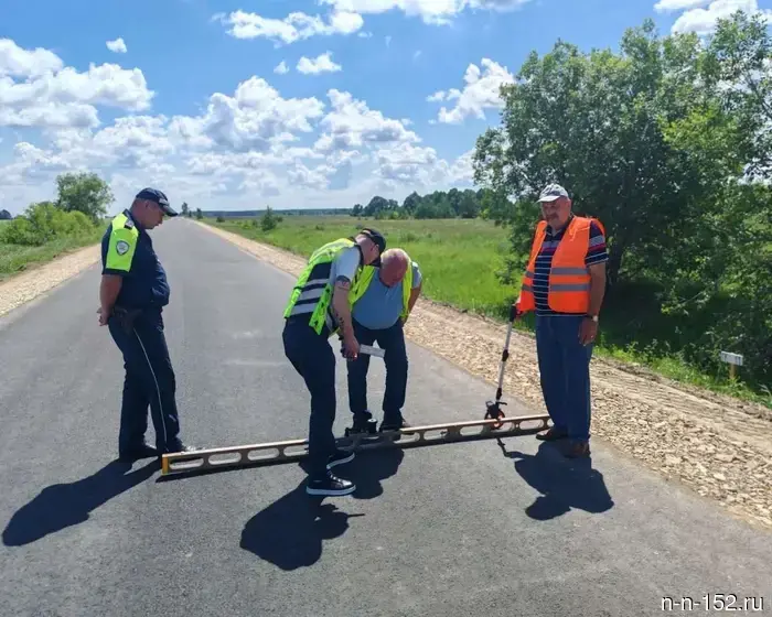 The access road to the village of Kriusha in the Pochinkovsky district has been repaired as part of the national project.