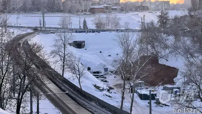 Инженерная подготовка в Почаинском овраге приближается к завершению.