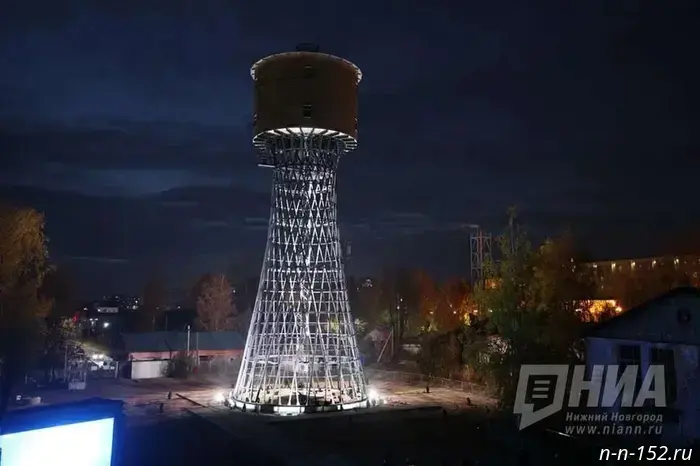 The Shukhov Tower in Vyksa was reopened after restoration.
