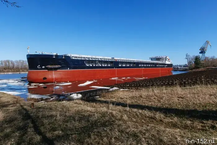 В Нижнем Новгороде состоялся спуск на воду новый сухогруз проекта RSD59.