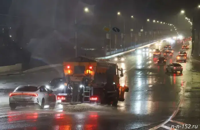 Road services in Nizhny Novgorod are operating 24/7 due to temperature swings.