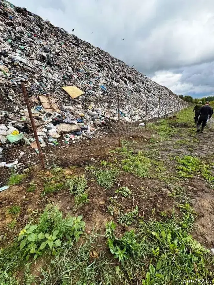 Rosprirodnadzor detected soil contamination near the municipal solid waste landfill in Sergachsky District.
