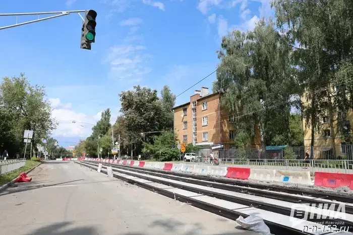 Tram tracks are being replaced on Osharskaya Street — photo