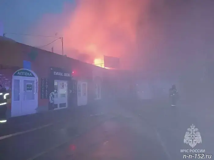 The prosecutor's office has taken an interest in a major fire at a shopping pavilion in Gorodets.
