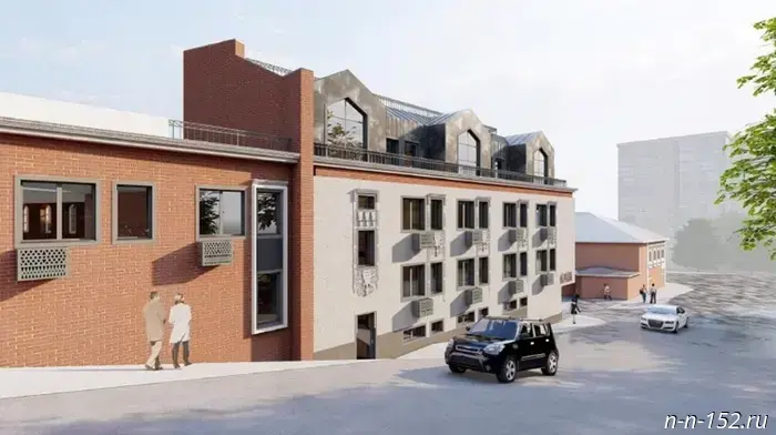 An apart-hotel is planned to be built on Proviantskaya Street in Nizhny Novgorod.