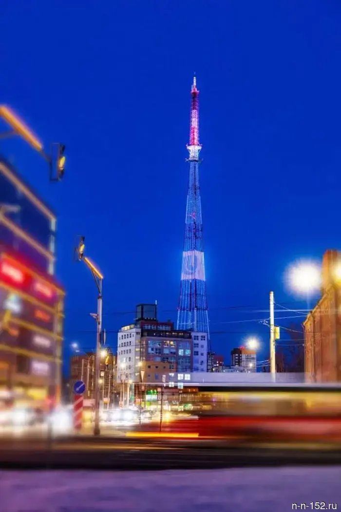 Нижегородская телебашня проведет световое шоу в честь Дня космонавтики.