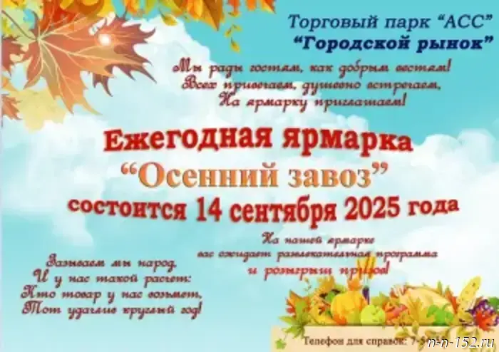 The "Autumn Deliveries" fair is being prepared in Sarov.