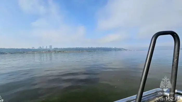 Nizhny Novgorod rescuers pulled a man out of a lake in Kanavino.