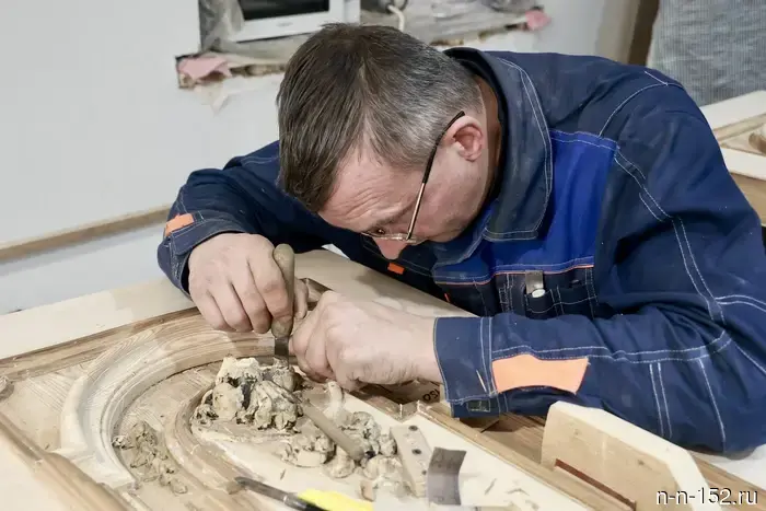 В Нижнем Новгороде заканчивается внутренняя отделка Литературного музея имени Горького.