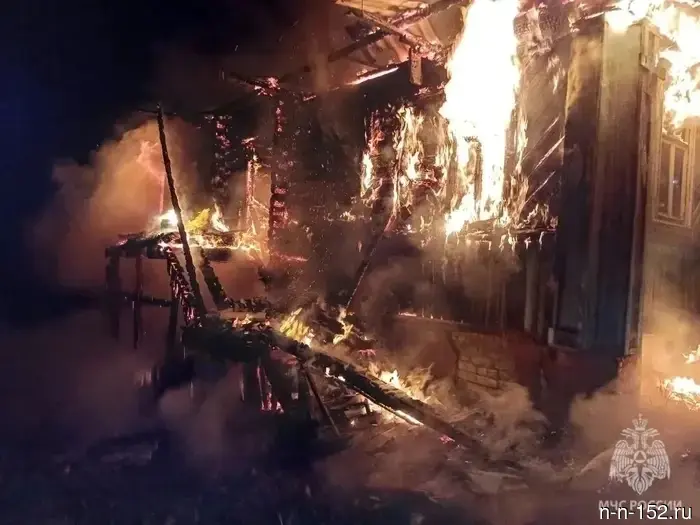 A 65-year-old resident of Nizhny Novgorod burned to death in a private house in the Kstovo district.