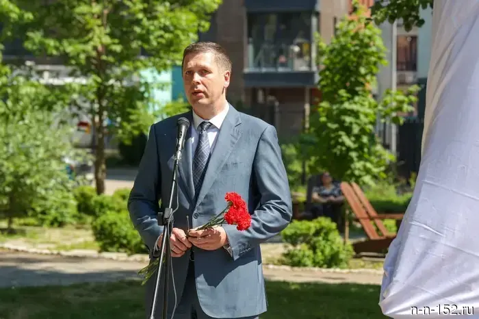 Evgeny Chintsov participated in the opening ceremony of the monument to the academician, founder of the Institute of Applied Physics of the Russian Academy of Sciences, Andrey Gaponov-Grekhov.