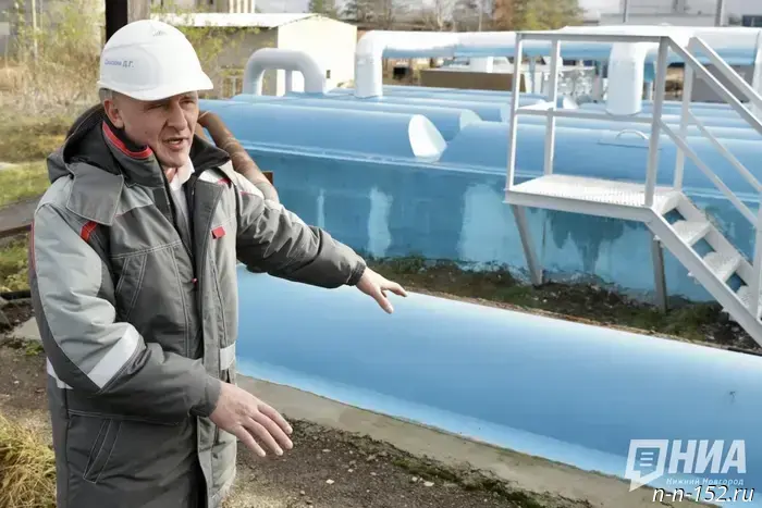 The covering of the open channels at the Nizhny Novgorod Aeration Station has been completed.