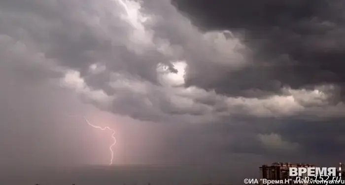 thunderstorms and strong winds are expected in Nizhny Novgorod region