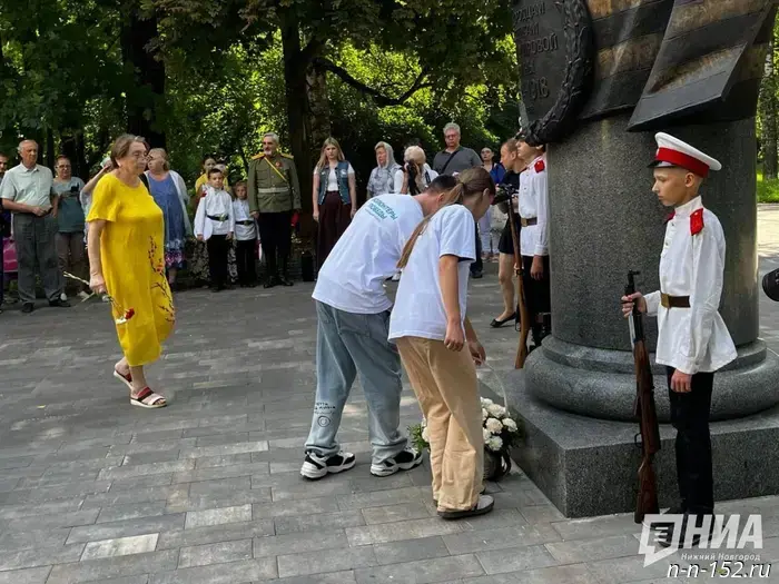 В Нижнем Новгороде почтили память жертв Первой мировой войны.