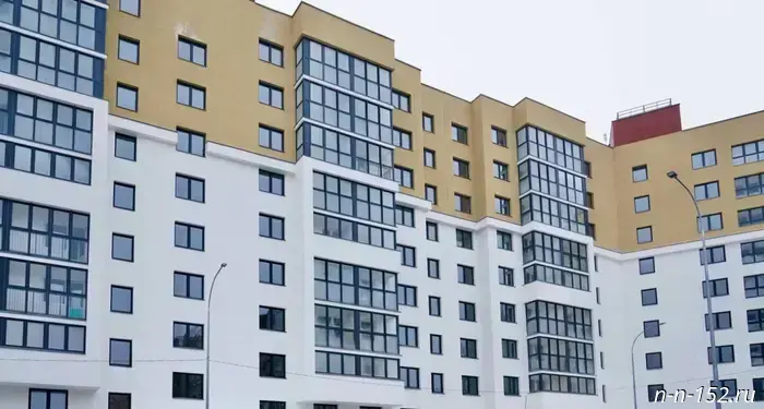 By the New Year, 189 Nizhny Novgorod families from unsafe buildings are moving into a new municipal building.