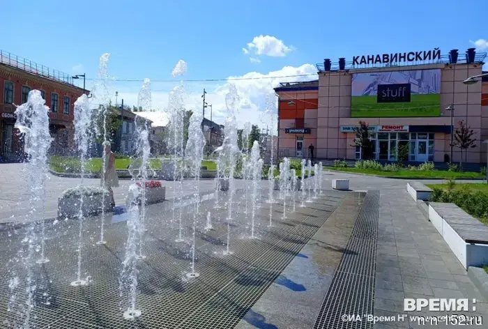 All 25 fountains are being prepared for launch in Nizhny Novgorod.