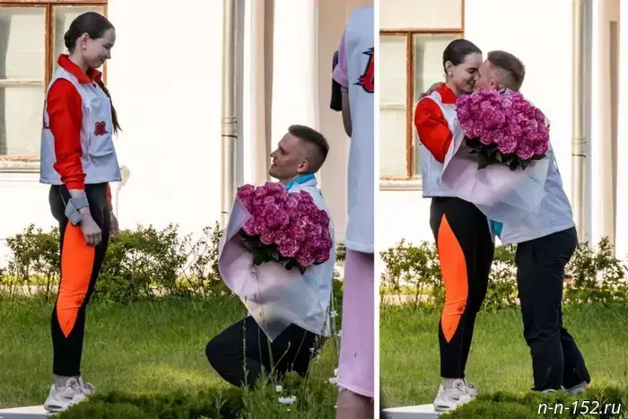 A resident of Nizhny Novgorod proposed to his girlfriend at the end of the TV show "Pogonya."
