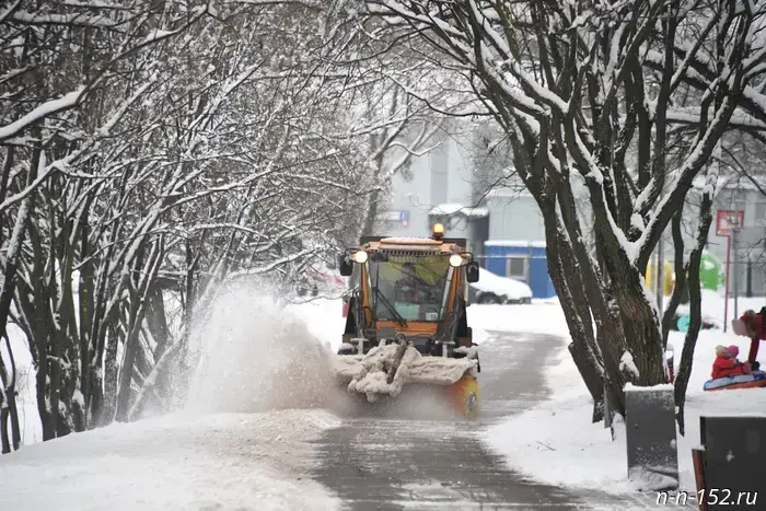 A state of heightened readiness due to snowfall is in effect in Nizhny Novgorod.