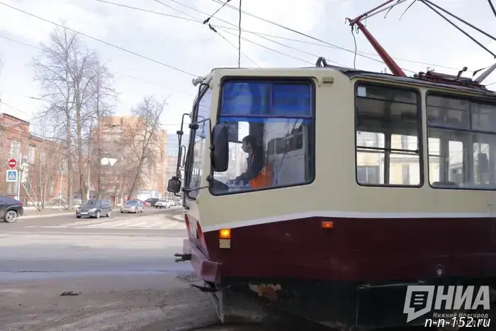 Trams in Nizhny Novgorod will temporarily change their routes due to track repairs.