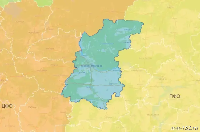 Nizhny Novgorod Region ranked among the top 3 Russian regions by the number of views on the investment map.