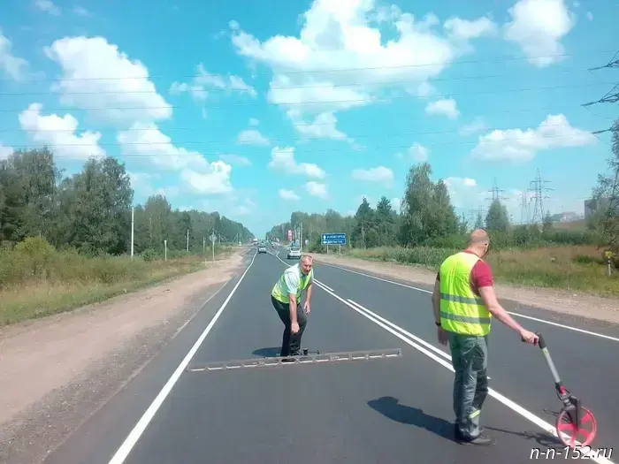In the Vyksa urban district, the road repairs planned for 2025 have been completed.
