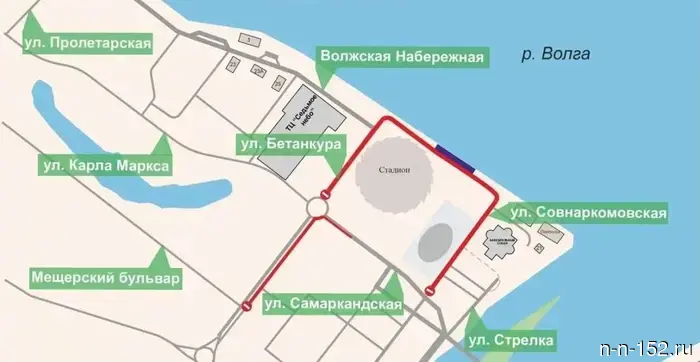 Several streets will be closed in Nizhny Novgorod due to Basta's concert on June 27.
