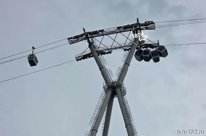 The Investigative Committee began an inspection after the cable car cabins were stopped in Nizhny Novgorod.