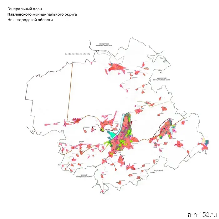 The general plans of two more municipal districts have been approved in the Nizhny Novgorod region.