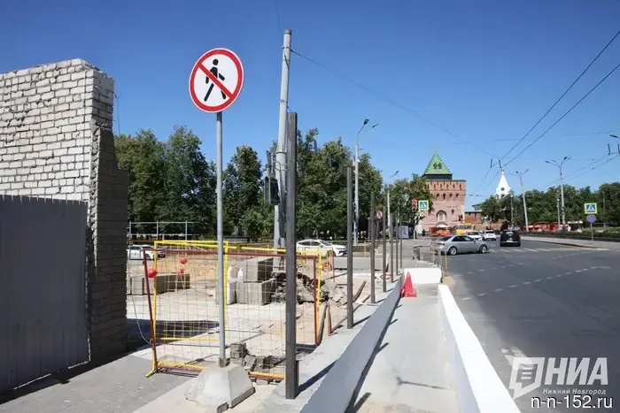 Вышли фотографии со строительной площадки отеля на территории «Книжного Новгорода».