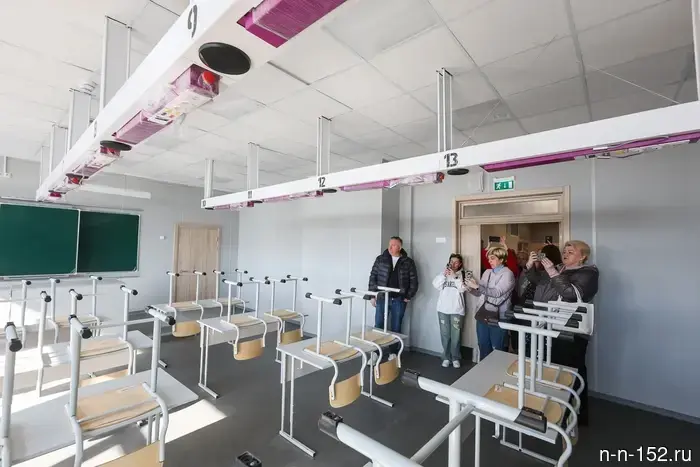 Опубликованы фотографии долгожданной школы имени Молева в Дзержинске.