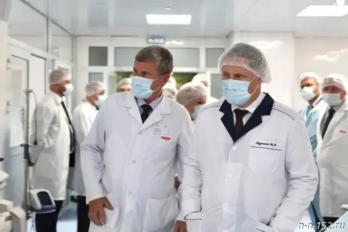 Mikhail Murashko and Gleb Nikitin inspected Nizhny Novgorod's "Health Quarter."
