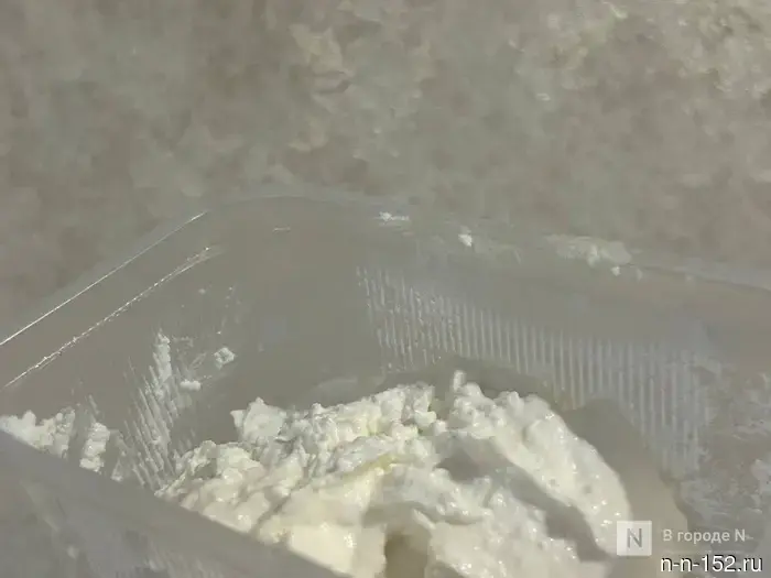 Doubtful cottage cheese and sour cream were found in the Nizhny Novgorod region.