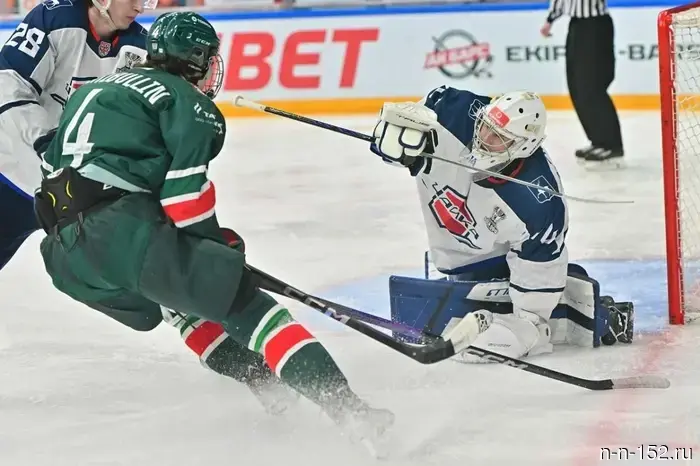 Nizhny Novgorod's "Chayka" started with a victory in the Kharlamov Cup.