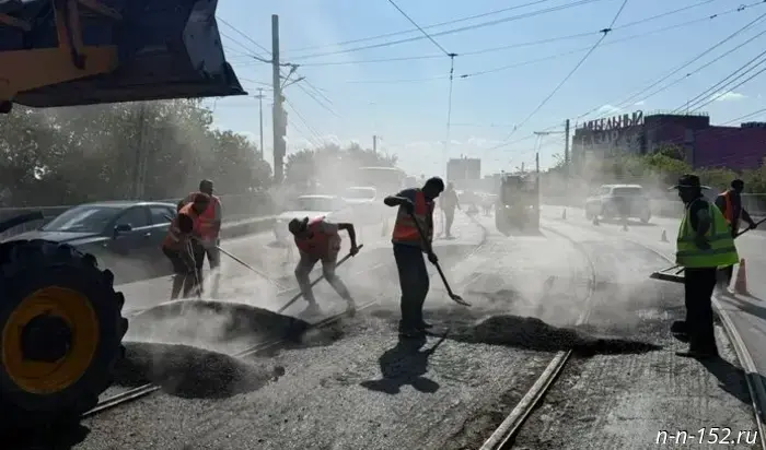 More than 25,000 square meters of road surface were repaired in Kanavino in 2025.