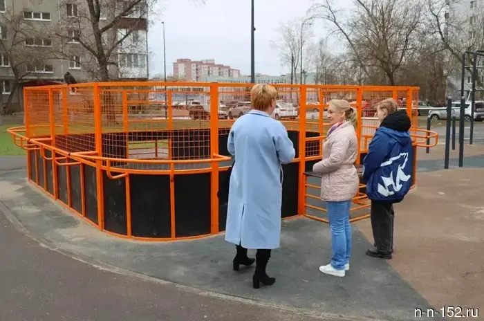 The party team of "United Russia" inspected the improvement of public spaces in Kanavino.